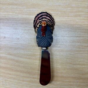 Boston Warehouse Turkey Design Cheese Spreader